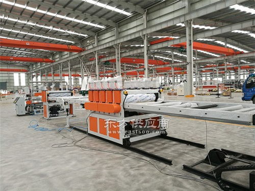 pp建筑模板機組,塑料模板機械廠家,塑料模板機械圖片
